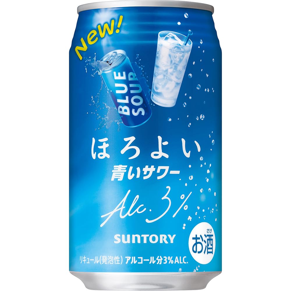 ほろよい Amazon.co.jp: ほろよい 青いサワー 350ml 24本 【爽やかで軽やかな